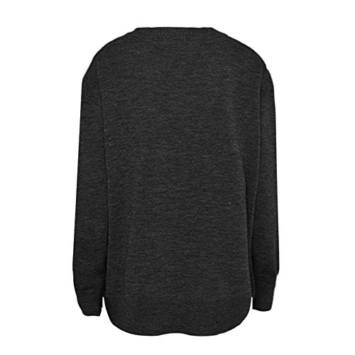 image for GOVOW V-Neck Long Sleeve Shirt Women on Clearance Knitted Deep Wrap Fr