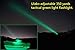 Ulako Green Light 350 Yards Spotlight Floodlight Zoomable Tactical Flashlight Torch for Hog Pig Coyote Varmint Predator Hunting Shooting