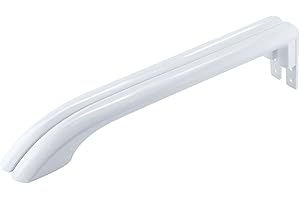 Fetechmate 5304486359 5304506469 Refrigerator Door Handle Set Compatible with Frig-idaire Refrigerators Replaces 5304504507 242059501 242059504 FFTR1814QW4A 2 Pack