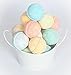 SPLENDEUR Bucket O' 12 LUSCIOUS Bath Bomb Fizzes/ Wrapped 2