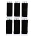 LAGUTE Beer Can Sleeves, Extra Thick Neoprene 6 Packs Can Sleeve Covers Fits Tall and Slim 19.2 Oz Cans, Holds Longer Cold for Beer/Soda/Soft Drink, Great for Wedding, Events or Parties-Black DIY