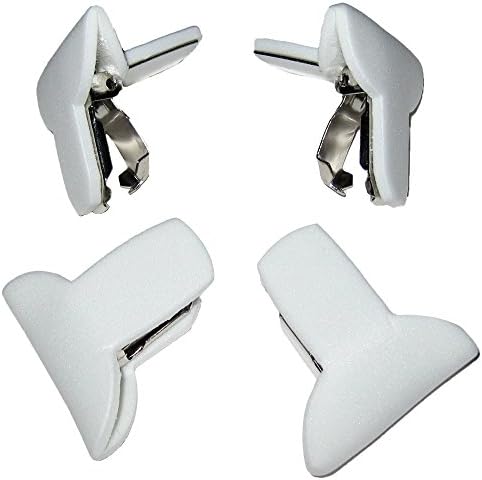 Comforter Clips Set of 4 Padded, Prevents Comforters from Shifting Inside Duvet Cover, 1 Pack