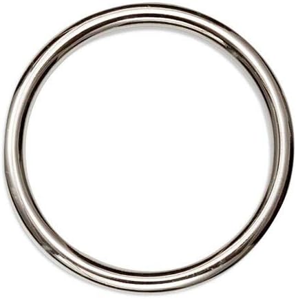 Pack of 10-4mm x 30mm O Rings Made from 316 A4 Marine Grade Stainless Steel