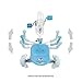 Mobo Tot Disney Frozen: A Toddler's Ergonomic Three Wheeled Cruiser Ride On, Blue