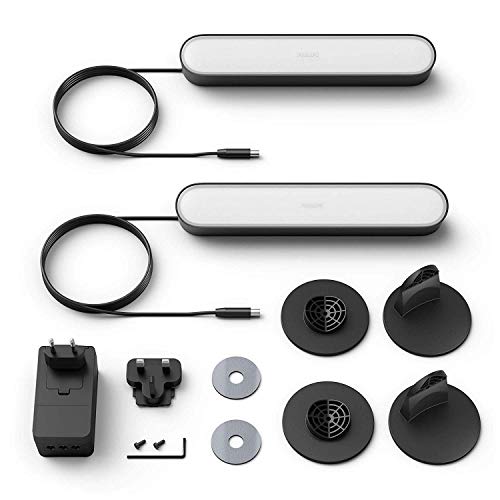 Philips Hue Play White & Color Smart Light, 2 Pack Base kit, Hub Required/Power Supply Included (Works with Amazon Alexa… - Image 2