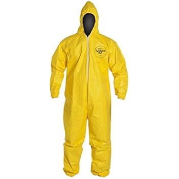 Dupont Large Yellow Tychem Qc Chemical Protection