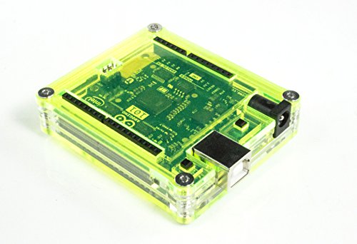 Arduino 101 Zebra Laser Lime Case for Official Intel Arduino 101 ~ C4Labs