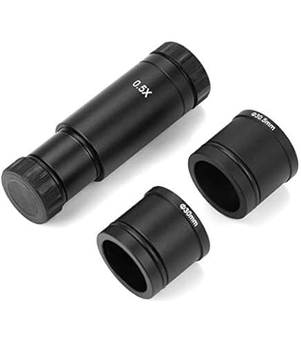 2x C-Mount Auf C-Mount Adapter Für Kameras - 30mm Metalladapter Für Industrie- Und Sicherheitskameras