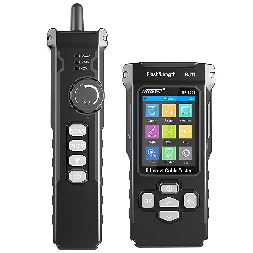 NOYAFA Network Cable Tester with IP Scanner, TDR