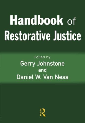 Handbook of Restorative Justice