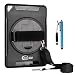 Cellular360 Shockproof Case for iPad Air 3 2019, iPad Pro 10.5 2017, Car Headrest Mount Case with a 360 Degree Rotatable Kickstand, Handle and Adjustable Shoulder Strap (Black)
