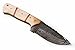 SharpWorld Beautiful Damascus Knife Made of Remarkable Damascus Steel and Exotic Handle -Best Hunting Knife with Sheath TJ102 (Camel Bone)