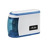 Electric Pencil Sharpener Cordless, Battery Operated, Artists Pencil Sharpener Tools for Regular and Colored Pencil, Time-Saving and Portable, Kid Friendly, Blue