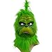 CHENLIN Grinch Mask Costume Suit with Green Hair for Cosplay Christmas