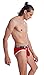 ONEFIT Men's Sports Underwear Solid Stretch Briefs Red L