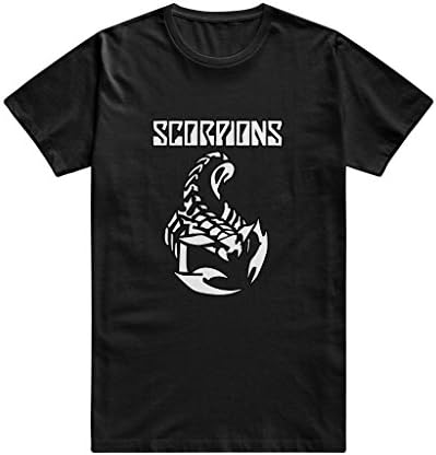 AmyArt Men's Scorpions Band Logo Tee 8