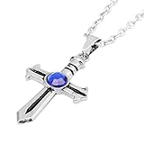 Trendyline Anime Fairy Tail Gray Fullbuster Cross Necklace Chain Cosplay Collectible