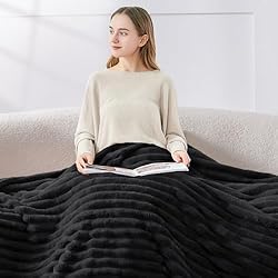 BEDELITE Fleece Throw Blanket for Couch - 300GSM