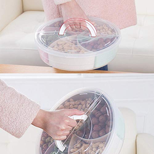 1 Creative+Multi+Function+Five+Divided+Compartment+Plastic