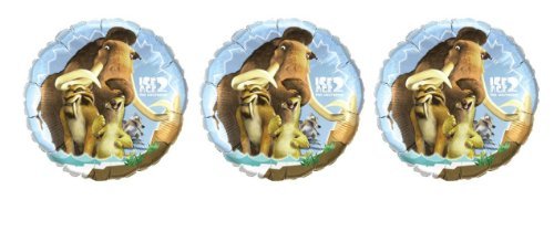 3 - Ice Age 2 The Meltdown Mylar Balloons