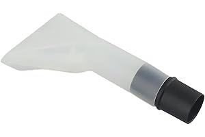 Sprayer Vacuum Extractor Nozzle Head, Transparent Upholstery Vacuum Nozzle 32-35mm for Car Detailing Cleaning Attachment, Wet