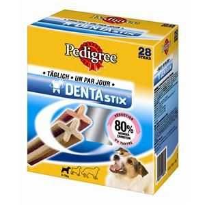 Pedigree Daily Dentastix for Small Dogs 28 Pack 440g - Bulk Deal of 4x