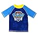 Paw Patrol Boys Rashguard Swimwear (2T, Paw Blue)