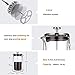 BNUNWISH French Press Coffee Maker, Double Wall Vacuum Insulated Thermal Borosilicate Glass, 4 Level Filtration System with No Grounds, 34 Oz, 1000ML