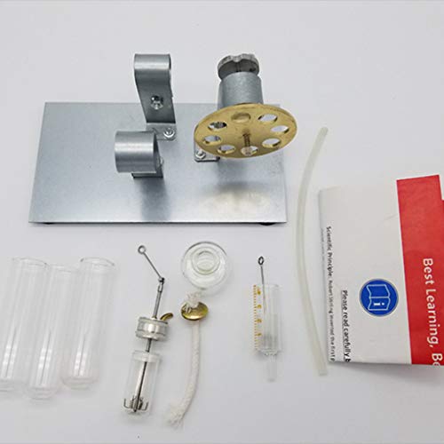 heacker Motor Motormodell Mini-Heißluft-Dampf-Kraft pädagogisches Spielzeug Physik Experiment Teaching Supplies – Bild 3