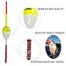 thkfish Fishing Floats and Bobbers Balsa Wood Floats Spring Bobbers Oval Stick Floats Slip Bobbers for Crappie Panfish Walleyes (1