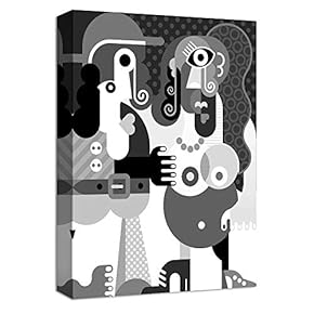 Abstract Character Pictures Home Wall for Bedroom Living...