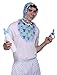 Forum Novelties Adult Baby Bib and Bonnet Costume Accessory, Blue, One Size