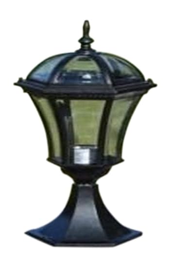 Uk Gardens Traditionelle Lampen Fur Gartenpfosten Einzelne Lampe Nicht Rostendes Aluminium Beleuchtung Fur Den Gartenweg Amazon De Garten