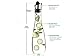 AVACRAFT Glass Carafe, Strong 3mm Thick, Hot and Cold Water Glass Pitcher with Lid and Spout, Water Pitcher, Ice Tea Pitcher With Lid, Stylish Hand Crafted, Juice Jar, 40 Oz