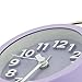 Loud Alarm Clock for Heavy Sleepers Bedrooms, Analog Alarm Clock, Small Alarm Clock, Retro Design for Kids, Battary Operation, 3 inch, Purple