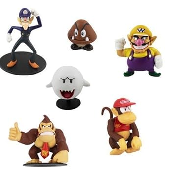 Buy Super Mario Waluigi Wario Ghost Goomba Pvc Action Figure 6pcs Set Model Toy Child Anime Gift Online At Low Prices In India Amazon In