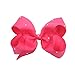 CÉLLOT 6 Inch Hair Bows for Girls Glitter Rhinestones Large Boutique Cheer Bows Alligator Hair Clips for Baby Girls and Toddlers Hair Accessory Pack of 16