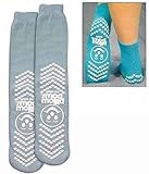 PillowPaws Terries Slip Resistant Socks XX-LARGE (GRAY)