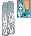 PillowPaws Terries Slip Resistant Socks XX-LARGE (GRAY)