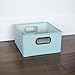 JJ Cole Heather Storage Box, Blue, 6.5