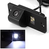 Misayaee Rear View Back Up Reverse Parking Camera in License Plate Lighting Night Version (NTSC) for Mini cooper R50 R52 R53 R56/X3 X5 X6 E53 E70 E71 E72 E83 X1 E84