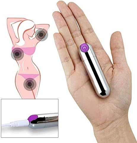 Powerful Mini Bullet Shape Víb`r-át/ọr for Beginners, Waterproof 10 Speeds V~íbr-át\íón Clitoral S!tí^mն-LAT/ór Adult S"èx T/oys for Women