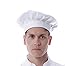 HAPPYLIYA Chef Hat Adjustable Elastic Baker Kitchen Cooking Hat,One Size fits Most