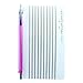Auto NBP-505MN-PK Ballpoint Pen, Oil-based, Pink