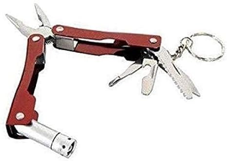 Boosty 9 in 1 Multi Utility Micro Plier with Carry Case(9 Tools, Random Color)