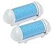 Foot Love Callus Remover Extra Coarse Replacement Grinder Heads, Blue
