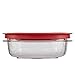 Rubbermaid Premier Easy Find Lids Food Storage Container, 3 Cup, Racer Red