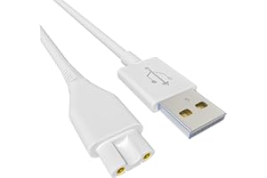 JUPSDDTH Replacement Charger for Flawless Nu Razor Charging Cord, Wall Charger USB Cable for Finishing Touch Flawless Nu Shaver Replacement Charger Cord, Power Cord for Flawless Nu Trimmer Charger