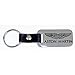 Chrome Key Chain Fob for Aston Martin Owners and Enthusiasts, Engraved, Made in USA