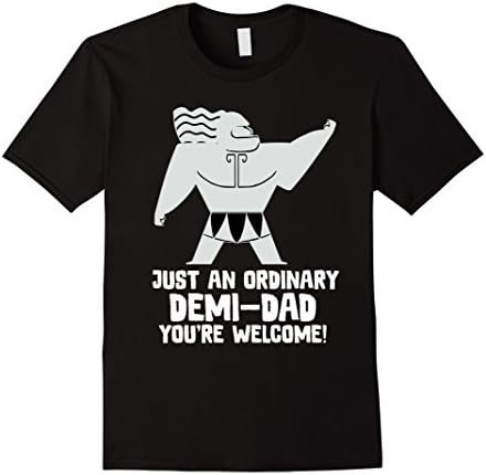 Mens Funny Daddy Just An Ordinary Demi Dad Father Day Men Shirt Large Black